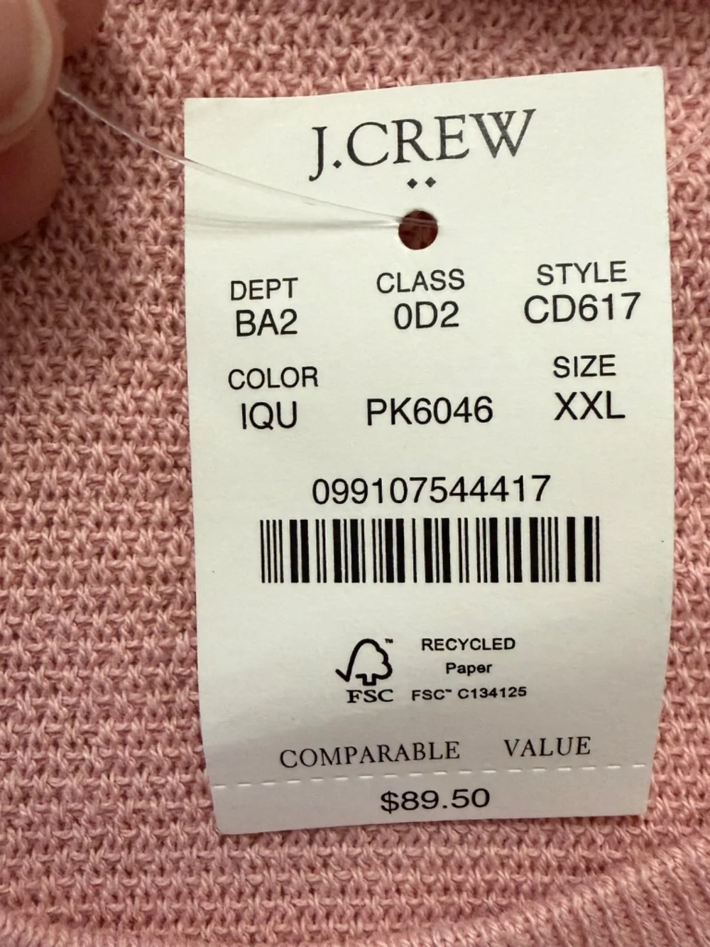 J. Crew crew men’s